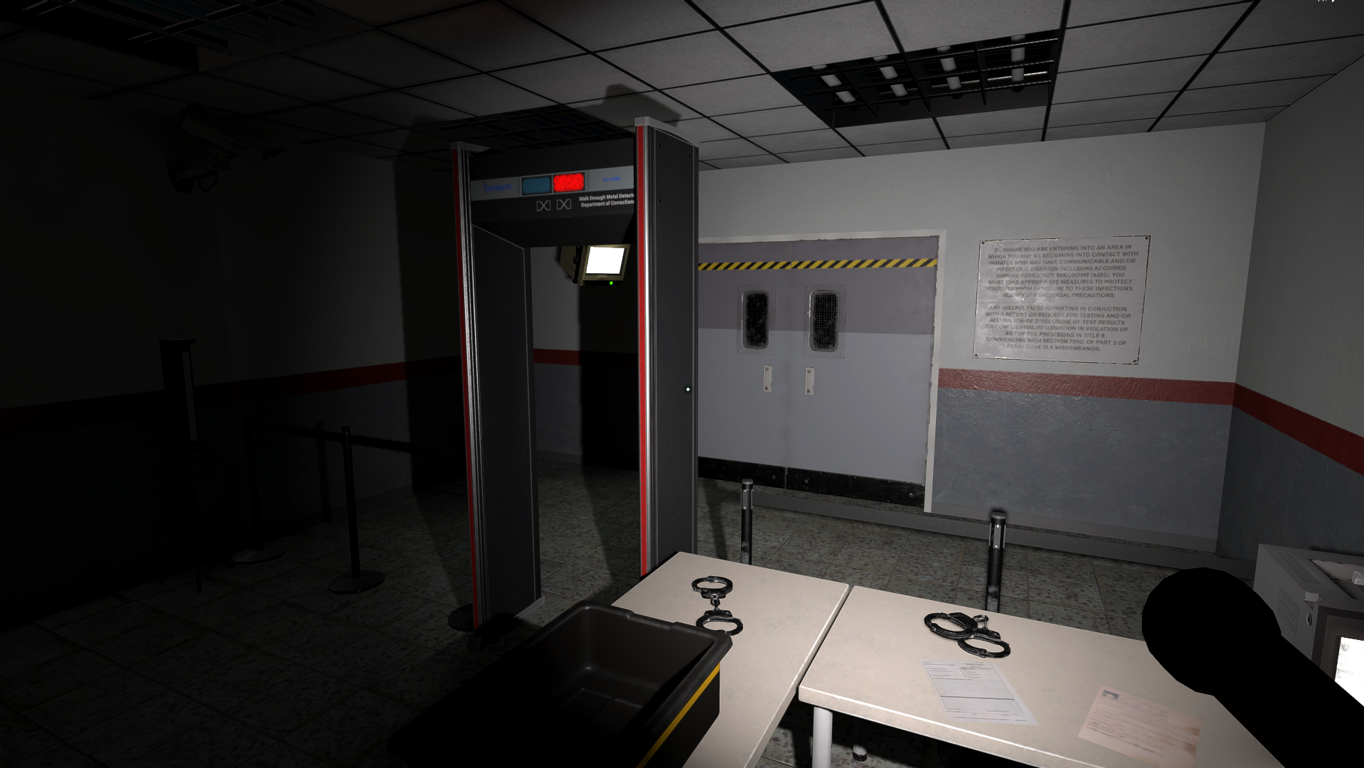 Soul Shutter In-game - Prison Access Control